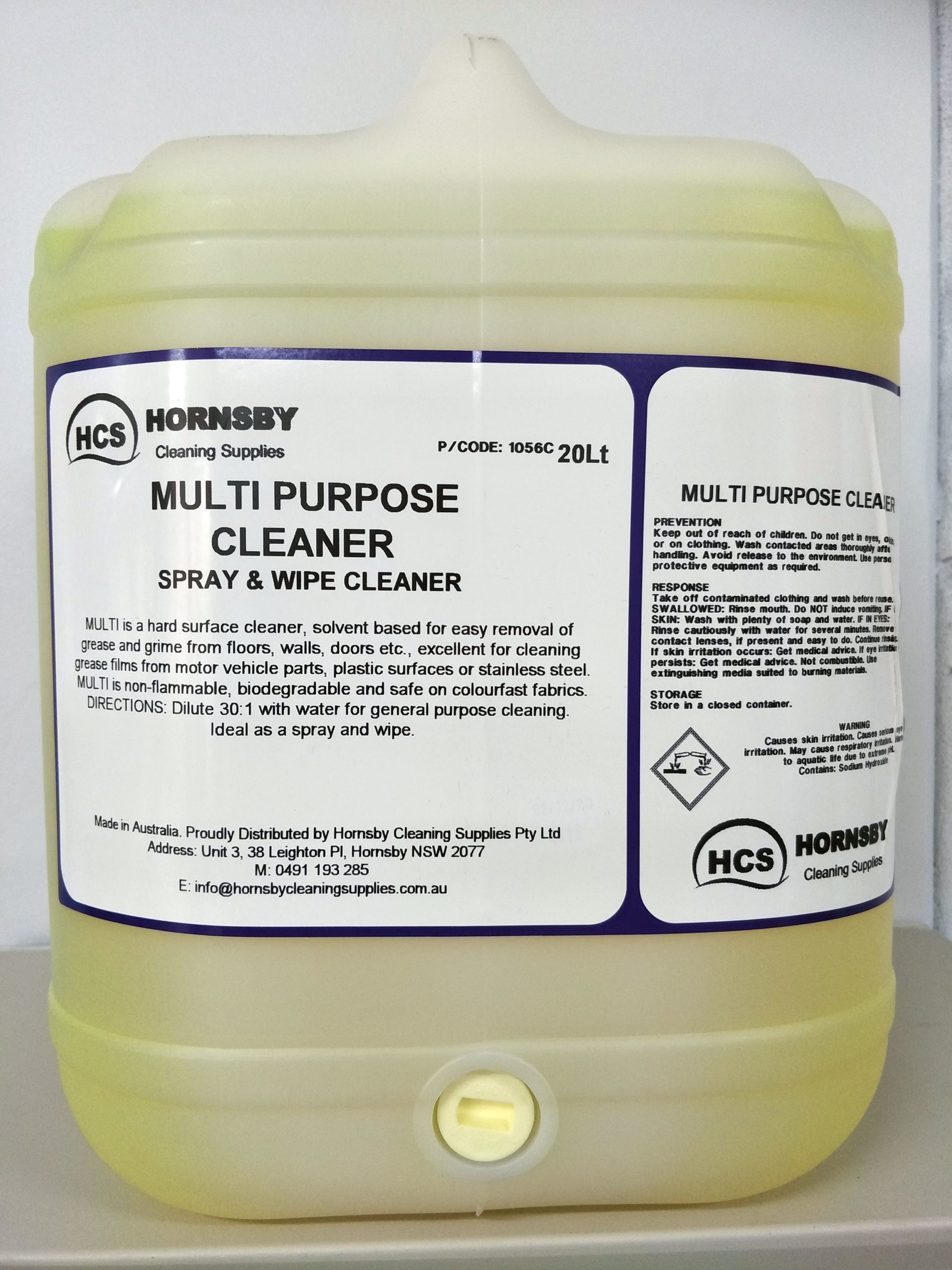 Spray and Wipe General Cleaner – Hornsby Cleaning Supplies